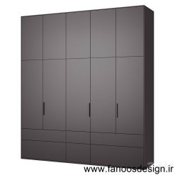 کمد دیواری ام دی اف کلاسیک کد 0139