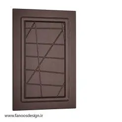 درب کابینت روکش چوب کد 022