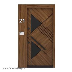 در ضدسرقت روکش چوب کد MT482