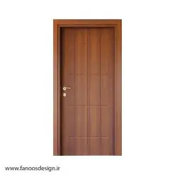 درب اتاق خواب روکش چوب کد MT556