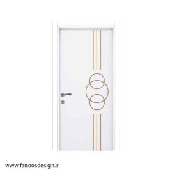 درب اتاق خواب روکش چوب کد MT553