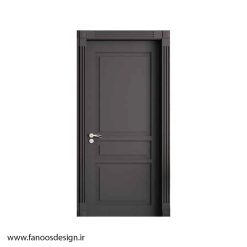 درب اتاق خواب روکش چوب کد MT552