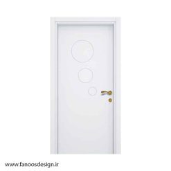 درب اتاق خواب روکش چوب کد MT551