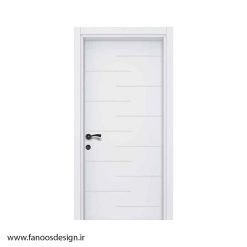 درب اتاق خواب روکش چوب کد MT549