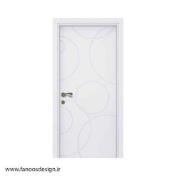 درب اتاق خواب روکش چوب کد MT546