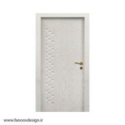 درب اتاق خواب روکش چوب کد MT543