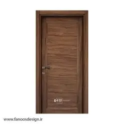 درب اتاق خواب روکش چوب کد MT540