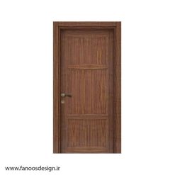 درب اتاق خواب روکش چوب کد MT533