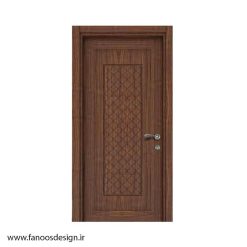 درب اتاق خواب روکش چوب کد MT526