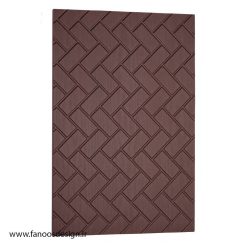 درب کابینت روکش چوب کد 085