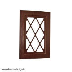 درب کابینت ویترینی کد 0132