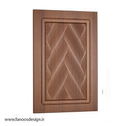درب کابینت روکش چوب کد 078