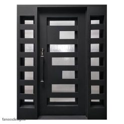 درب ورودی ساختمان فلزی کد 2136