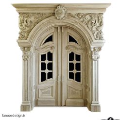 درب لابی تمام چوب کلاسیک 9028