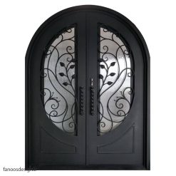 درب ورودی ساختمان آهنی کد 2133