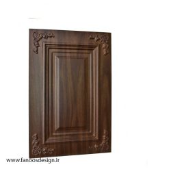 درب کابینت روکش چوب کد 033