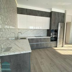 کابینت آشپزخانه ترکیبی هایگلاس و پی وی سی کد 0249