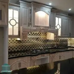 کابینت پلی اورتان کلاسیک کد 0248 8 کابینت آشپزخانه ممبران کد 0248