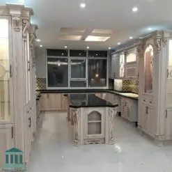 کابینت پلی اورتان کلاسیک کد 0248 7 کابینت آشپزخانه ممبران کد 0248