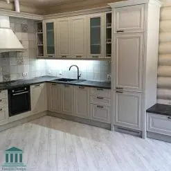 کابینت ممبران جدید کد 0242 5 کابینت آشپزخانه ترکیبی پی وی سی و ام دی اف کد 0242