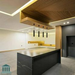 کابینت آشپزخانه ترکیبی پی وی سی و ام دی اف کد 0236