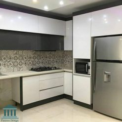 کابینت آشپزخانه هایگلاس کد 0218