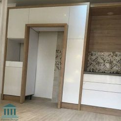 کابینت آشپزخانه ترکیبی ام دی اف هایگلاس کد 0217