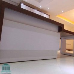 کابینت آشپزخانه ترکیبی ام دی اف و هایگلاس کد 0214