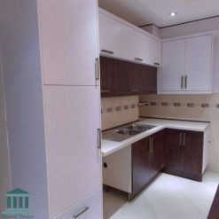 کابینت آشپزخانه ترکیبی ام دی اف و هایگلاس کد 0214