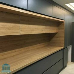 کابینت آشپزخانه ترکیبی ام دی اف و پی وی سی کد 0211