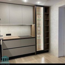 کابینت آشپزخانه PvC کد 0203 5 کابینت آشپزخانه پی وی سی کد 0203