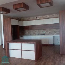 کابینت آشپزخانه ترکیبی ام دی اف و هایگلاس کد 0147