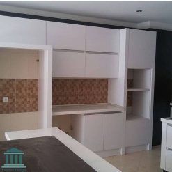 کابینت آشپزخانه ترکیبی ام دی اف و هایگلاس کد 0153