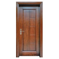 درب اتاق خواب روکش راش گردویی کد 12021