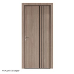 درب چوب پلاست طرح cnc کد 30102