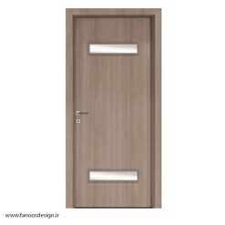 در چوب پلاستیک شیشه خور حمام کد 30144