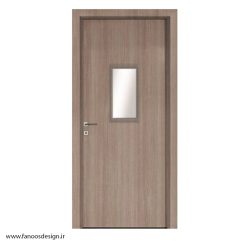 درب پلی وود شیشه خور ضد آب کد 30125