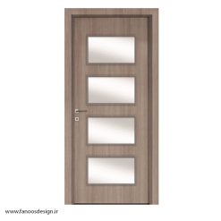 در چوب پلاست شیشه خور بیمارستانی کد 30118