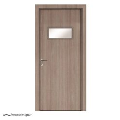 درب چوب پلاست شیشه خور بیمارستانی کد 30117