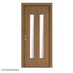 درب حمام شیشه خور چوب پلاست کد 30250