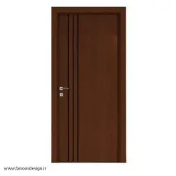 درب اتاق خواب چوب پلاست کد 30263