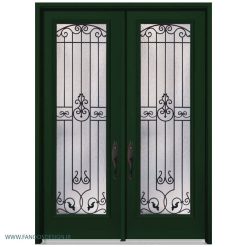 درب فرفروژه فلزی لابی کد 2160