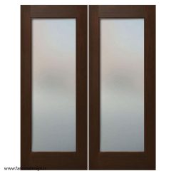 درب چوبی دو لنگه کد 4076