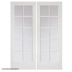 درب چوبی دو لنگه کد 4074