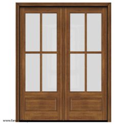 درب چوبی دو لنگه کد 4073