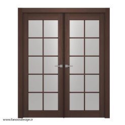 درب چوبی دو لنگه کد 4070