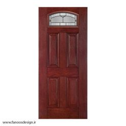 درب چوبی لابی تک لنگه کد 21063