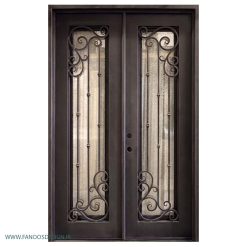 درب فرفروژه فلزی لابی کد 2148