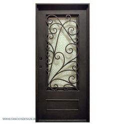 درب فرفروژه فلزی لابی کد 2144