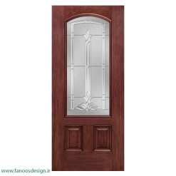 درب لابی چوبی تک لنگه کد 21138